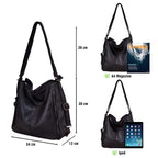 Leather Bag for Women; 3-Pcs Handbags Set for Women